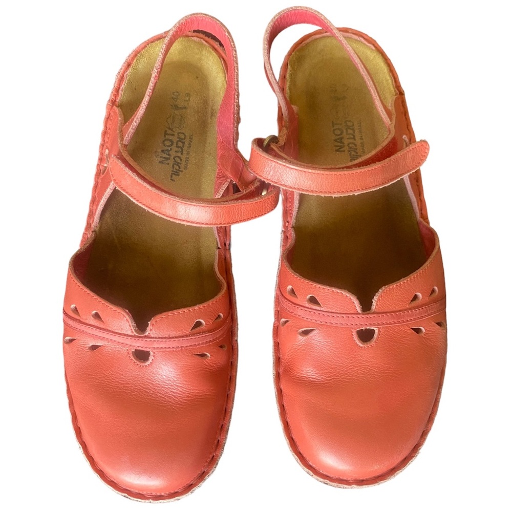 NAOT Gardenia Sandal Size 9 in Coral Pink
